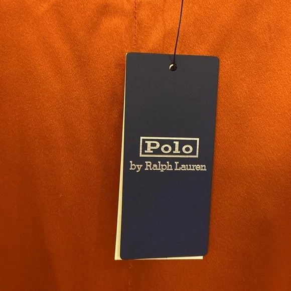 NWT POLO RALPH LAUREN 100% SILK SLACKS - Picture 2 of 14